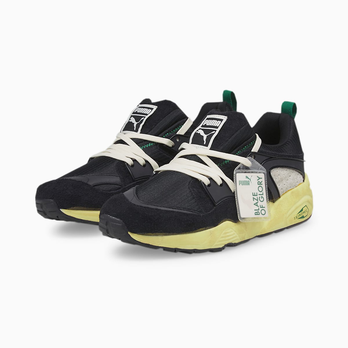 Dámské Tenisky Puma Blaze of Glory The NeverWorn Černé/Bílé/Žluté | PU7234-V42