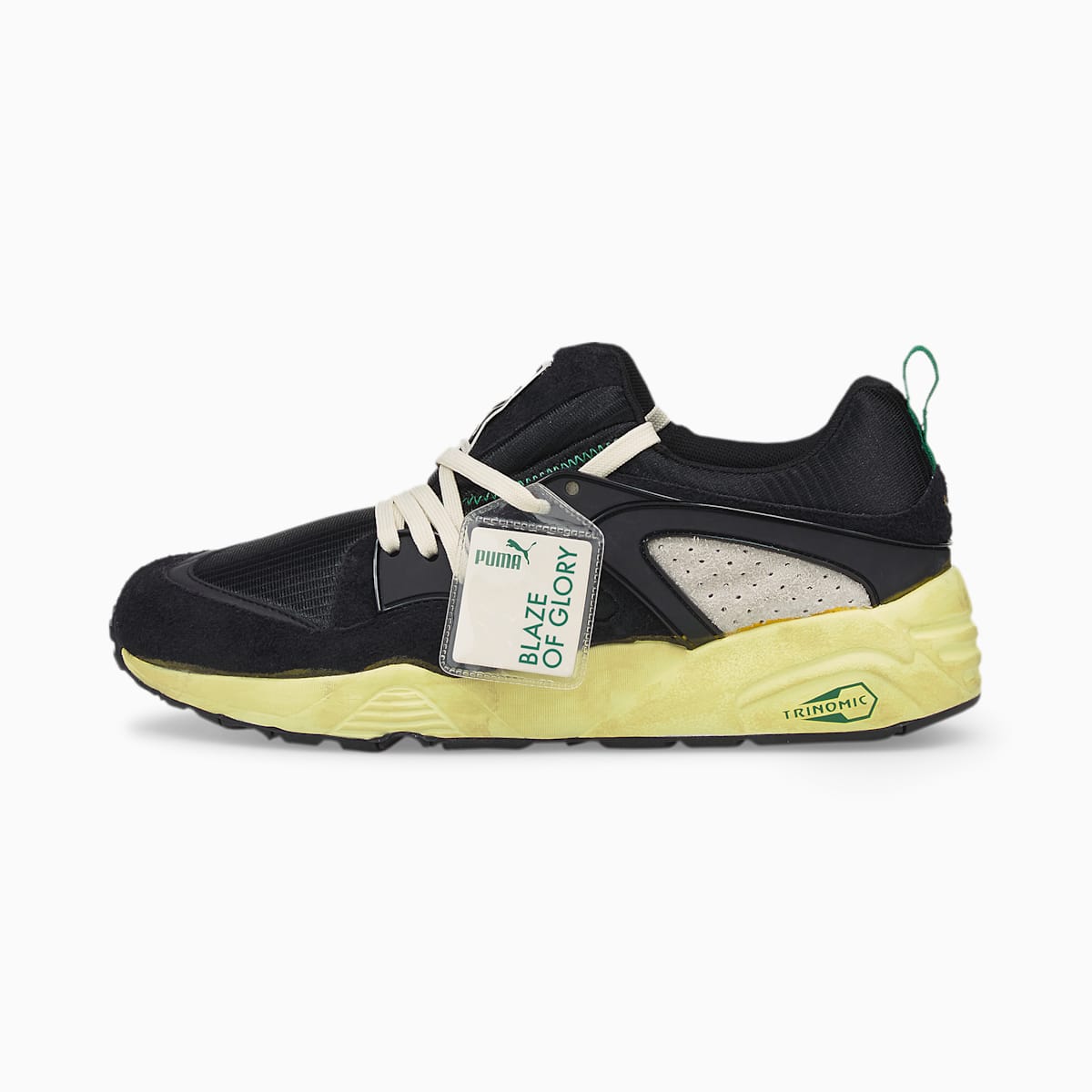 Dámské Tenisky Puma Blaze of Glory The NeverWorn Černé/Bílé/Žluté | PU7234-V42