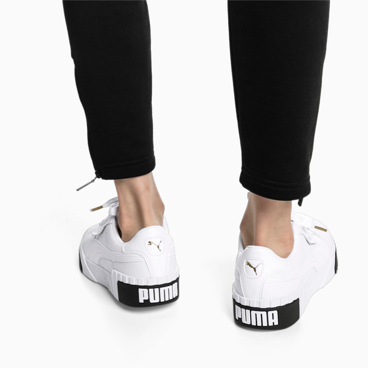 Dámské Tenisky Puma Cali Bílé/Černé | PU8491-A69