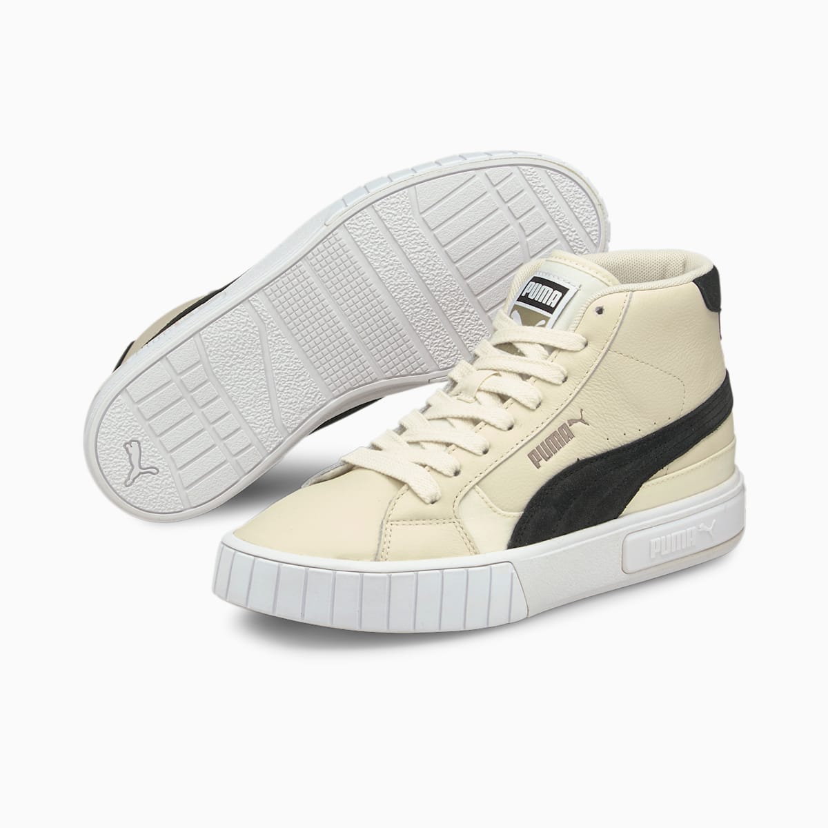 Dámské Tenisky Puma Cali Star Mid WS Bílé/Černé | PU4028-K71