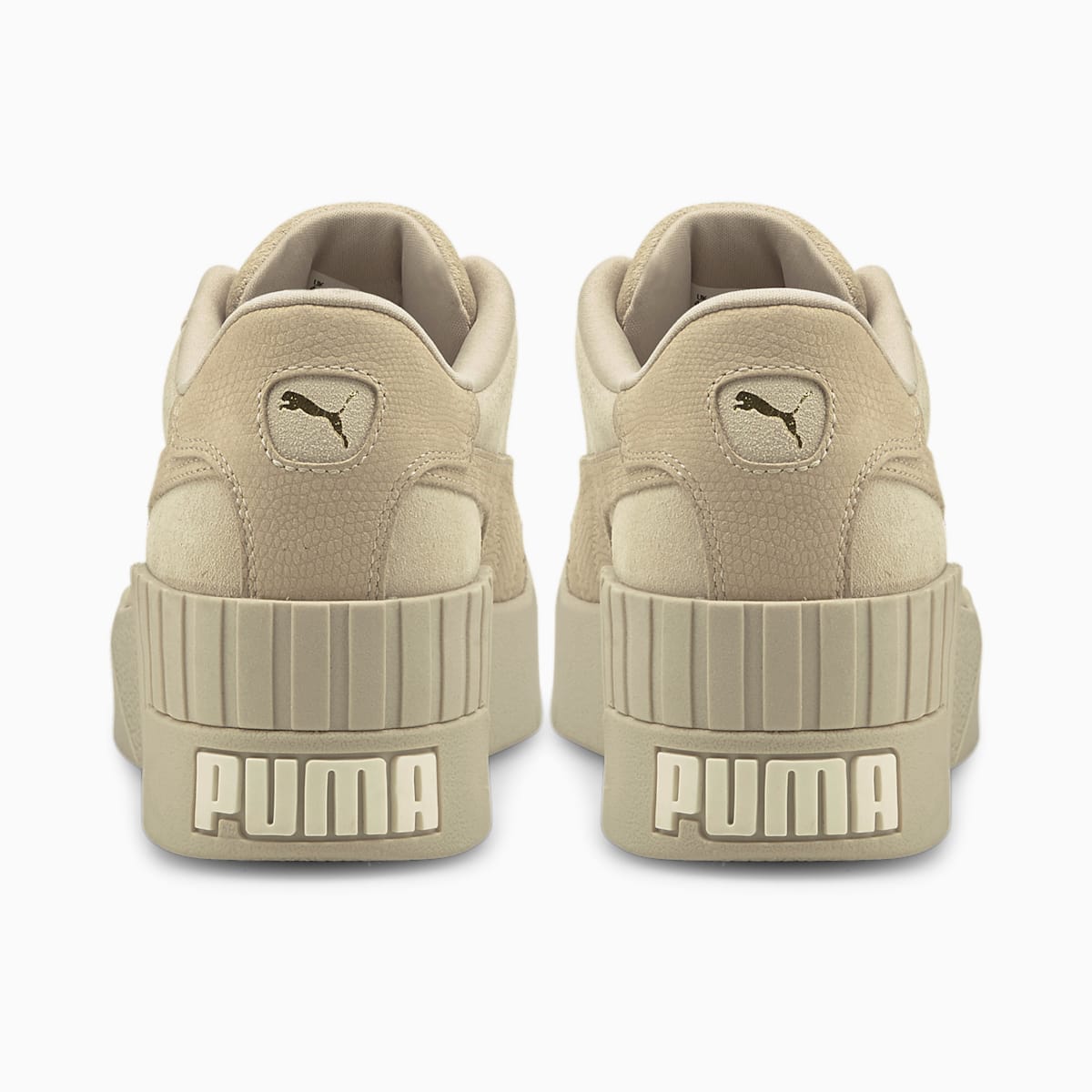 Dámské Tenisky Puma Cali Wedge Tonal Hnědé/Zlaté | PU0689-L68