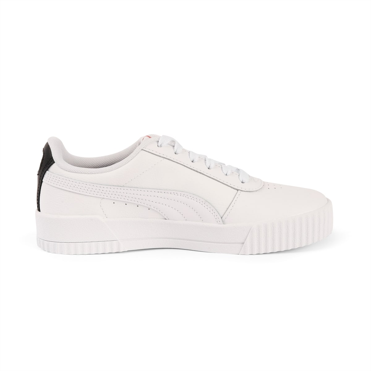 Dámské Tenisky Puma Carina Leather Bílé/Růžové | PU8697-D65