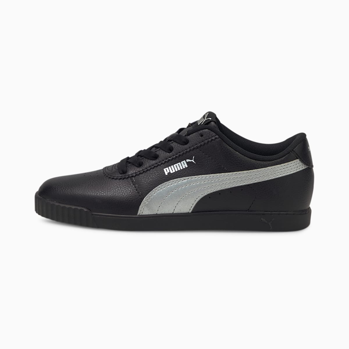 Dámské Tenisky Puma Carina Slim SL Černé/Stříbrné | PU5634-C15