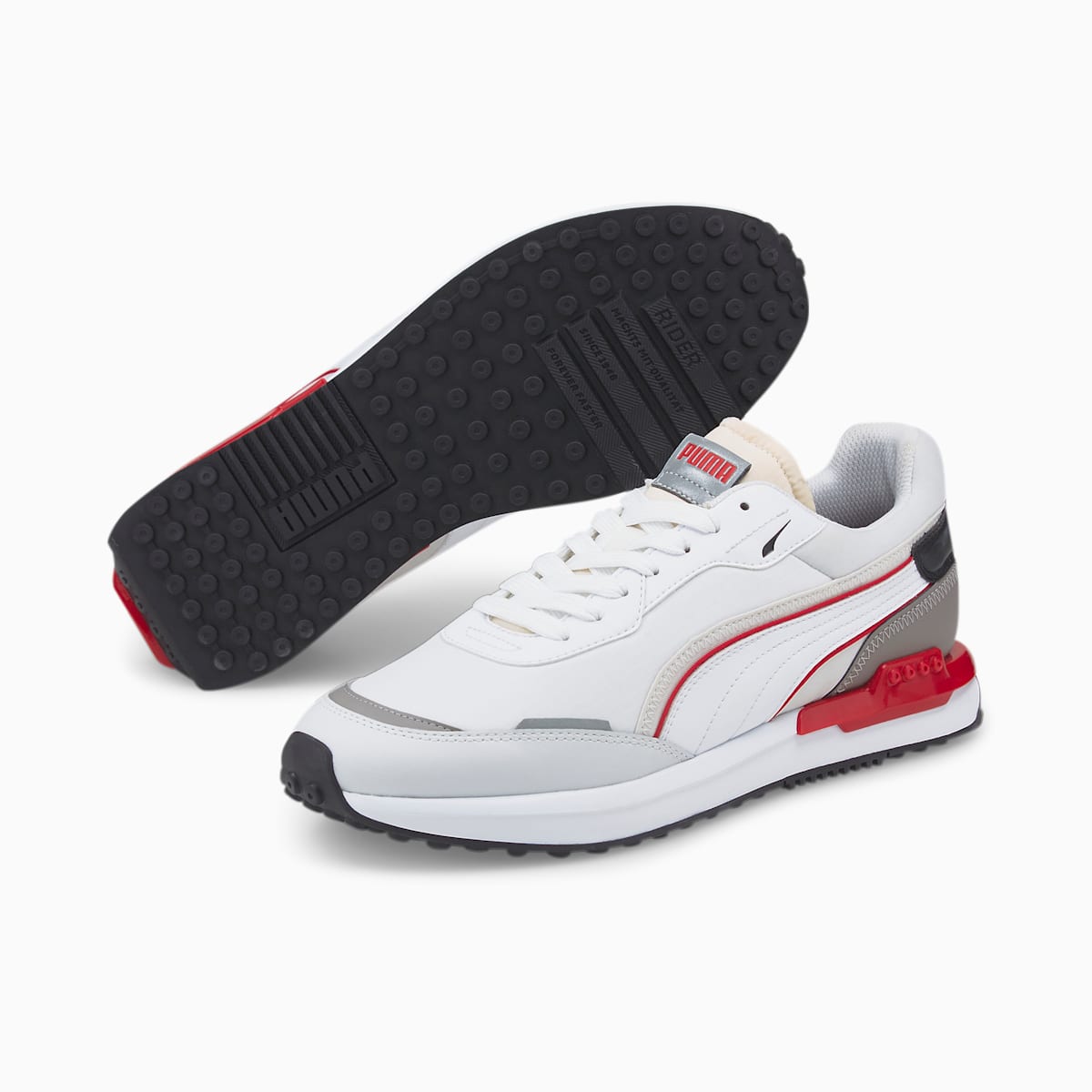 Dámské Tenisky Puma City Rider Ripstop Bílé/Červené | PU8630-C70