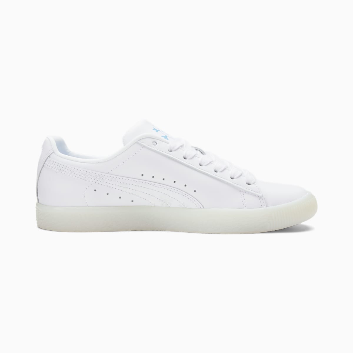 Dámské Tenisky Puma Clyde Flagship Bílé/Stříbrné | PU2415-G10