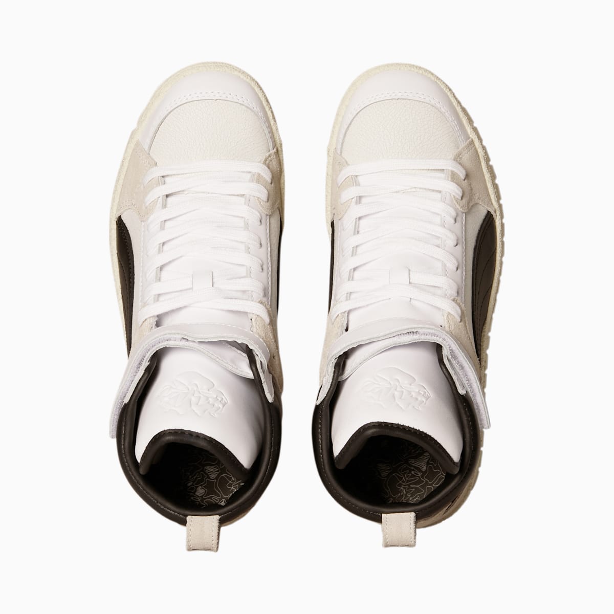 Dámské Tenisky Puma High Court Regal Ralph Sampson Mid Bílé/Černé | PU7583-N98