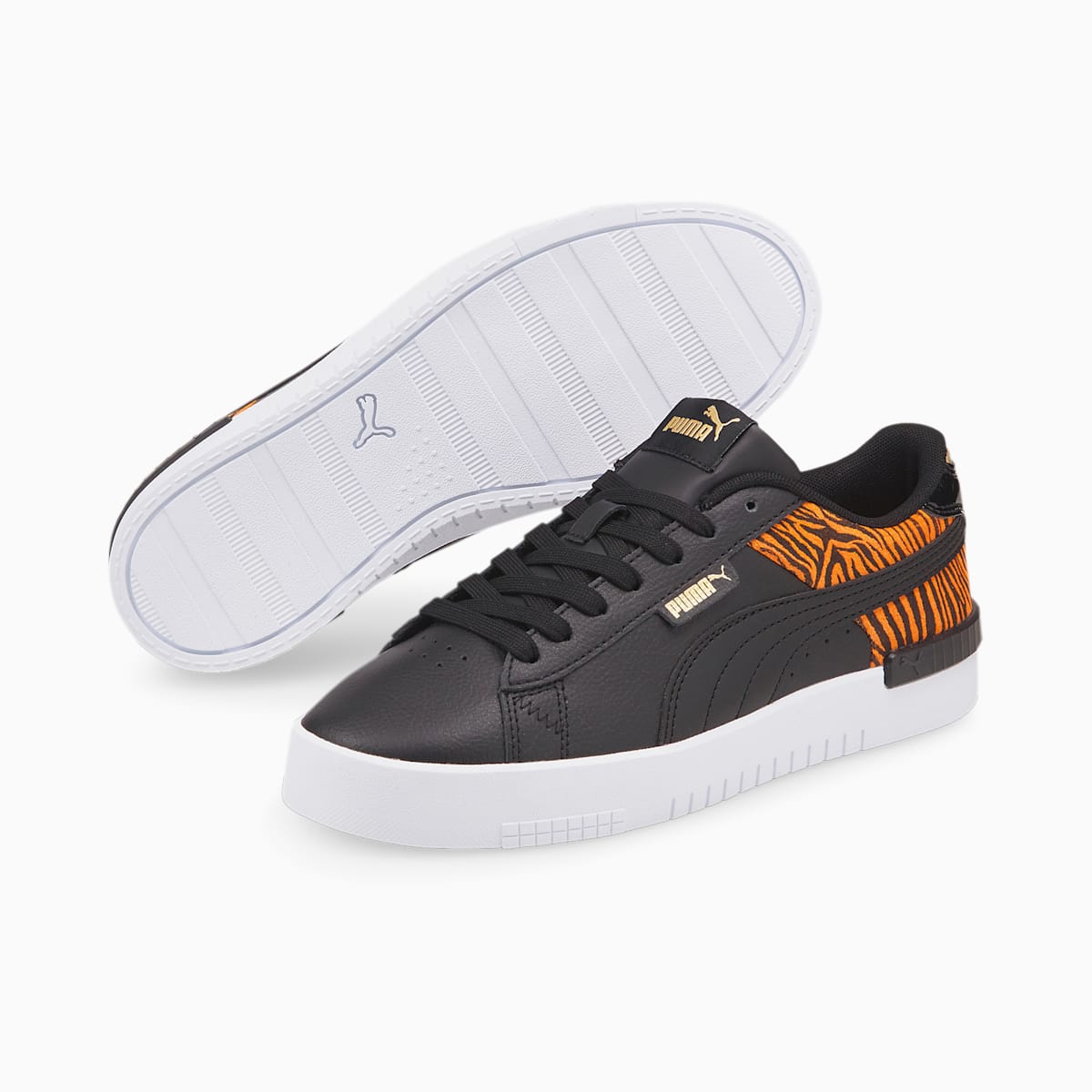 Dámské Tenisky Puma Jada Tiger Černé/Oranžové/Zlaté | PU8096-Y60