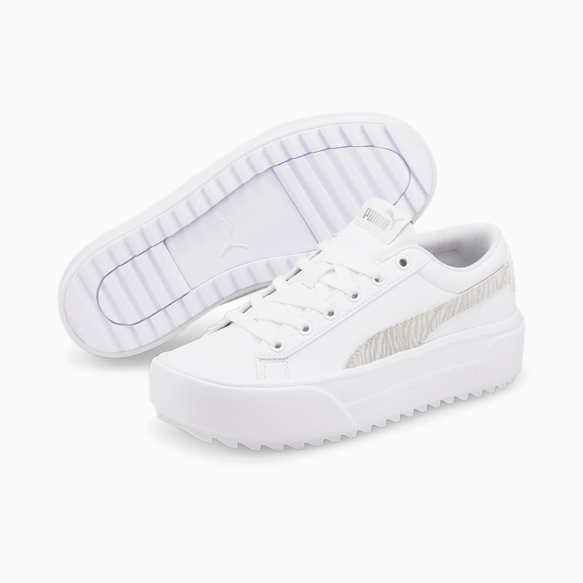 Dámské Tenisky Puma Kaia Platform Tiger Bílé | PU1560-B94