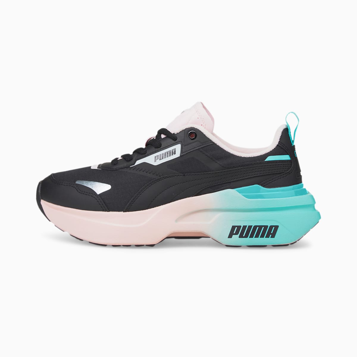 Dámské Tenisky Puma Kosmo Rider Gradient Černé/Světle Tyrkysové | PU8415-A81