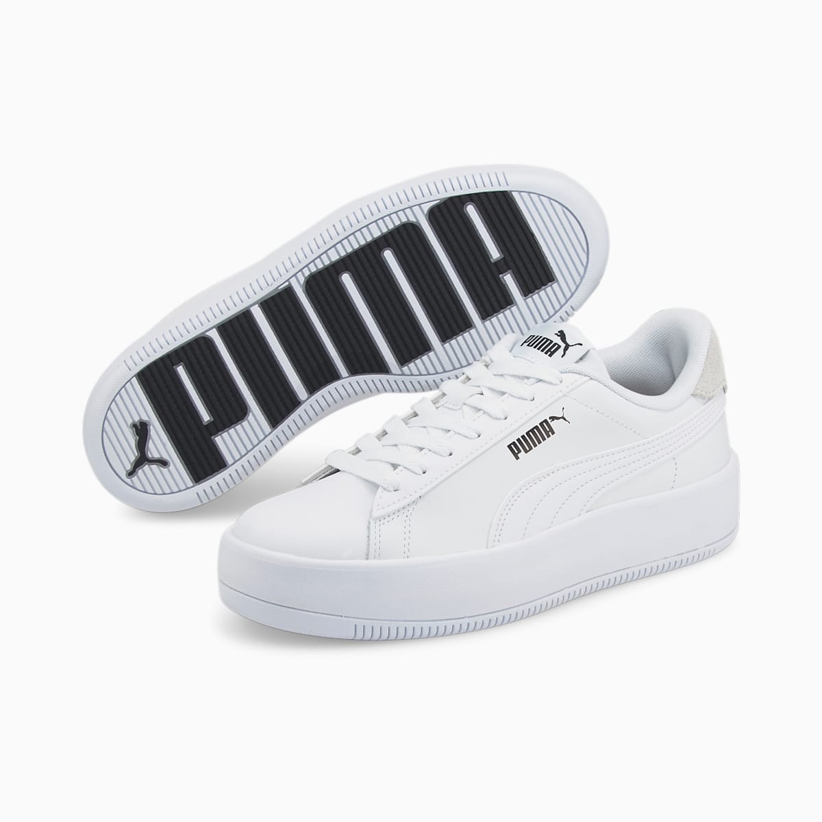 Dámské Tenisky Puma Lily Platform Laced Bílé/Černé | PU6125-P87