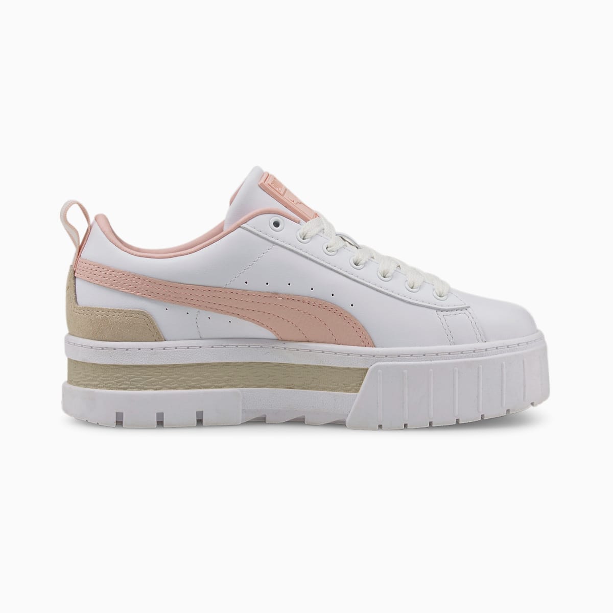 Dámské Tenisky Puma Mayze Tumbled Bílé/Zlaté | PU0847-H78