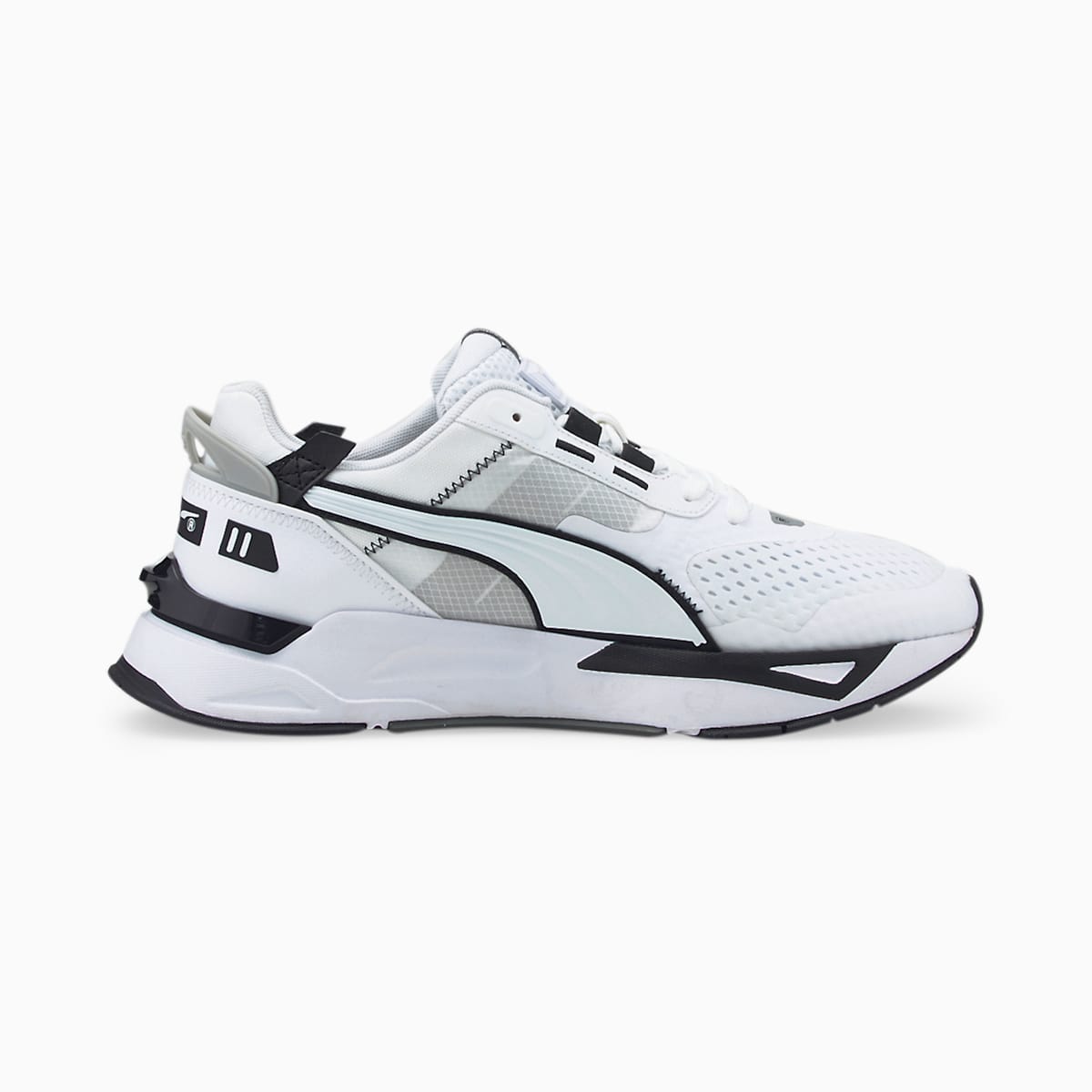 Dámské Tenisky Puma Mirage Sport Tech B+W Bílé/Stříbrné | PU4803-G86