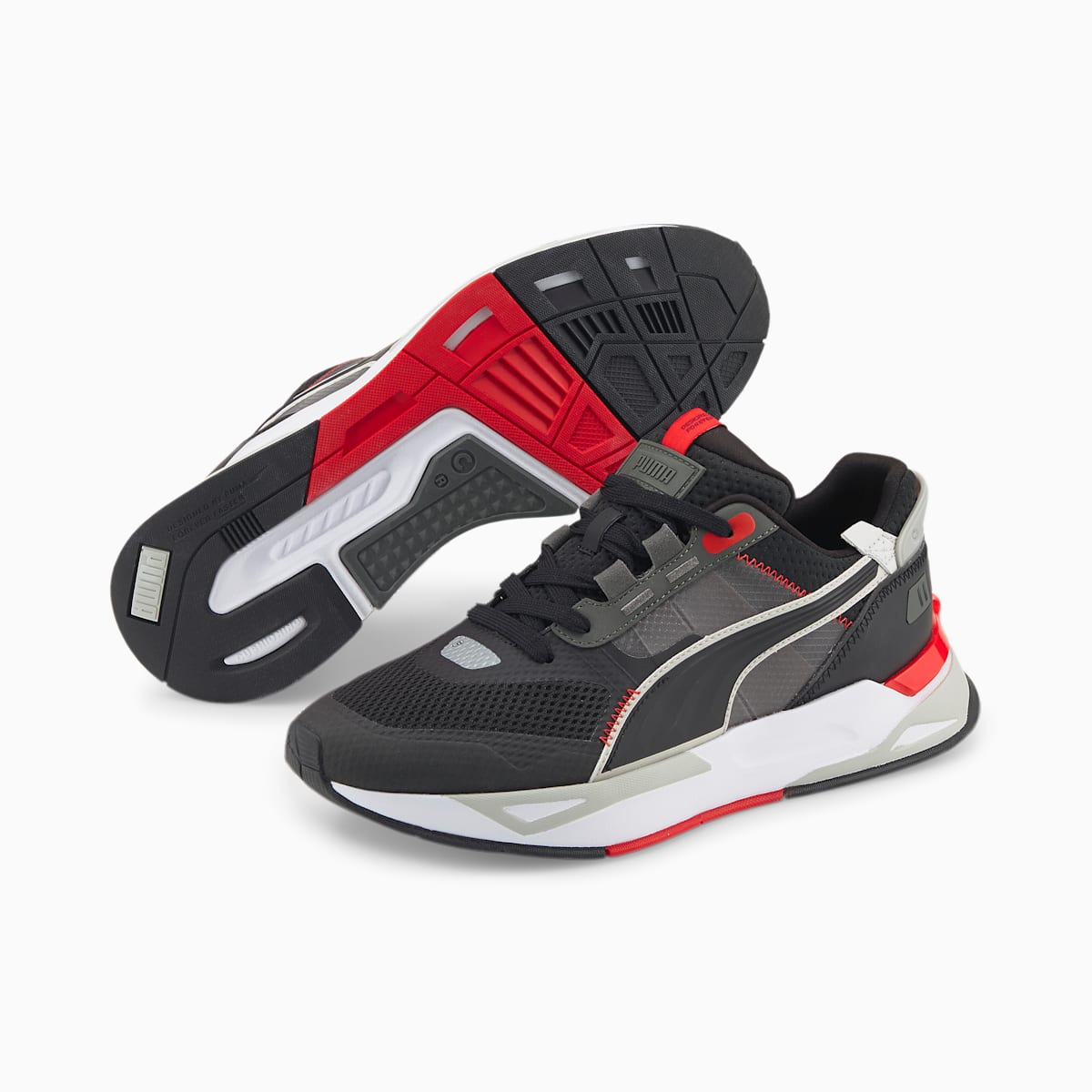 Dámské Tenisky Puma Mirage Sport Tech Černé/Červené | PU3764-Z67