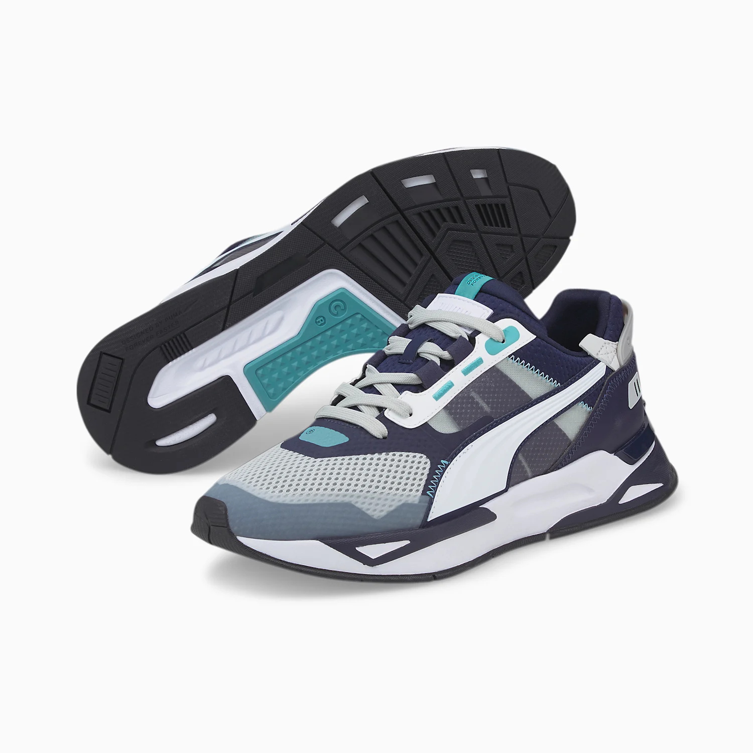 Dámské Tenisky Puma Mirage Sport Tech Šedé Fialové/Tmavě Blankyt/Bílé | PU3607-V36