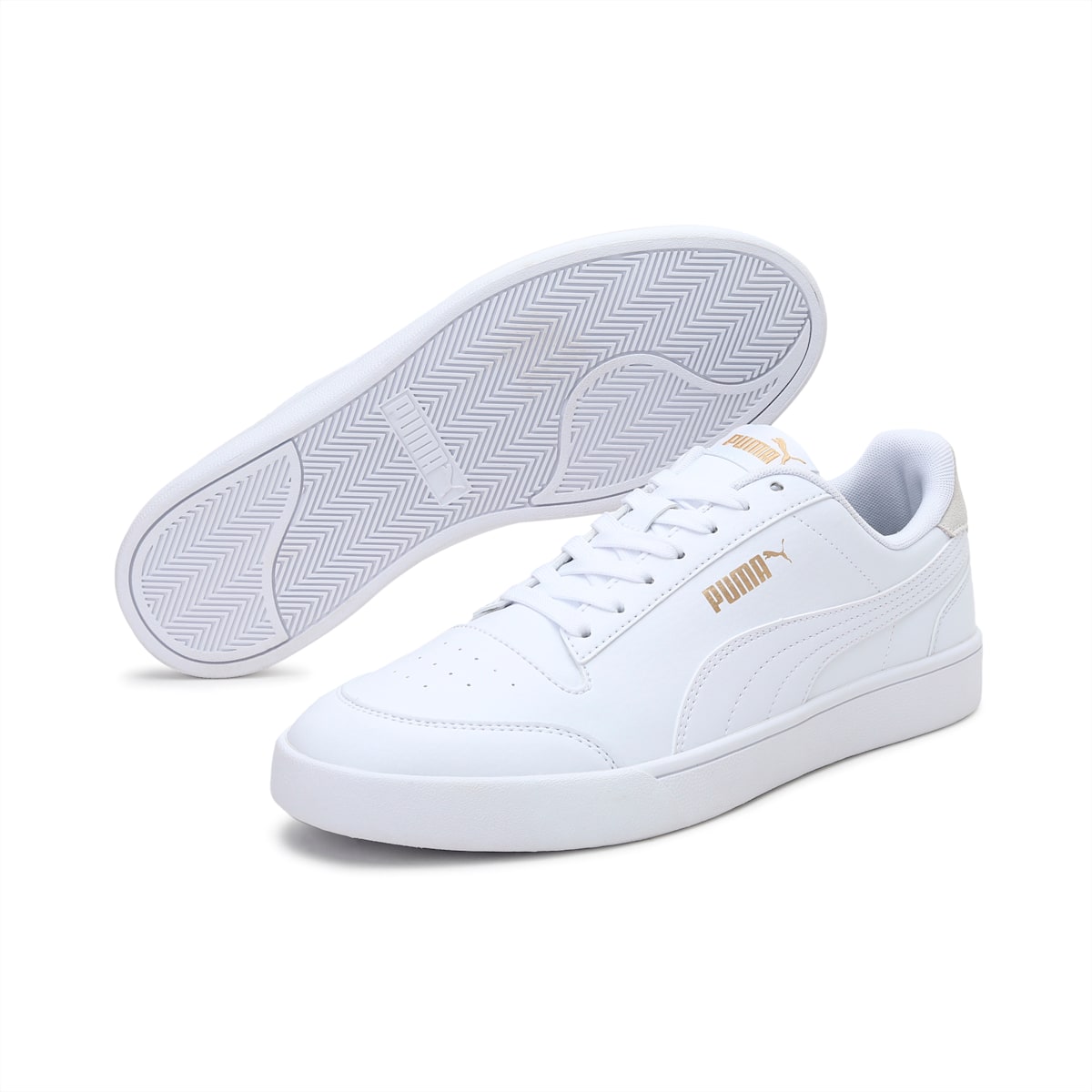 Dámské Tenisky Puma PUMA Shuffle Bílé/Zlaté | PU5678-G80