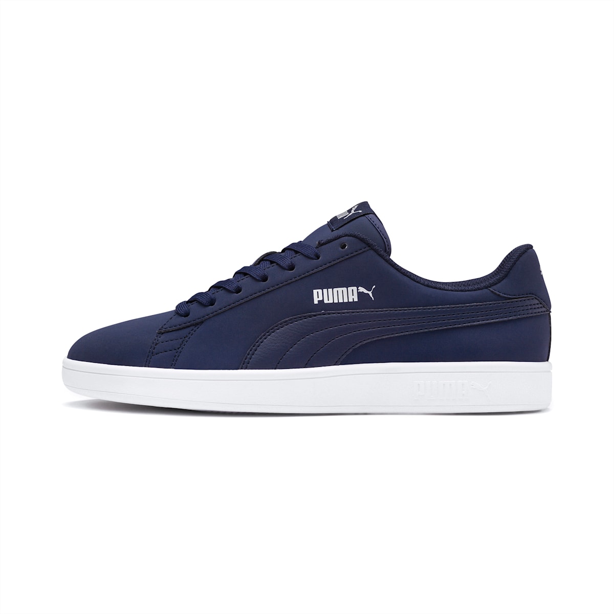 Dámské Tenisky Puma PUMA Smash v2 Buck Tmavě Blankyt/Stříbrné/Bílé | PU7024-V86