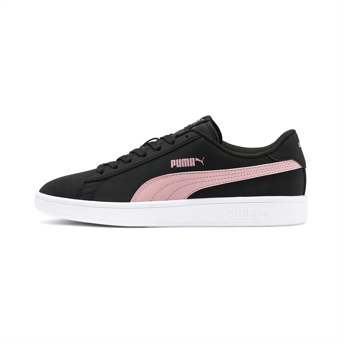 Dámské Tenisky Puma PUMA Smash v2 Buck Černé/Růžové/Bílé | PU2718-D74