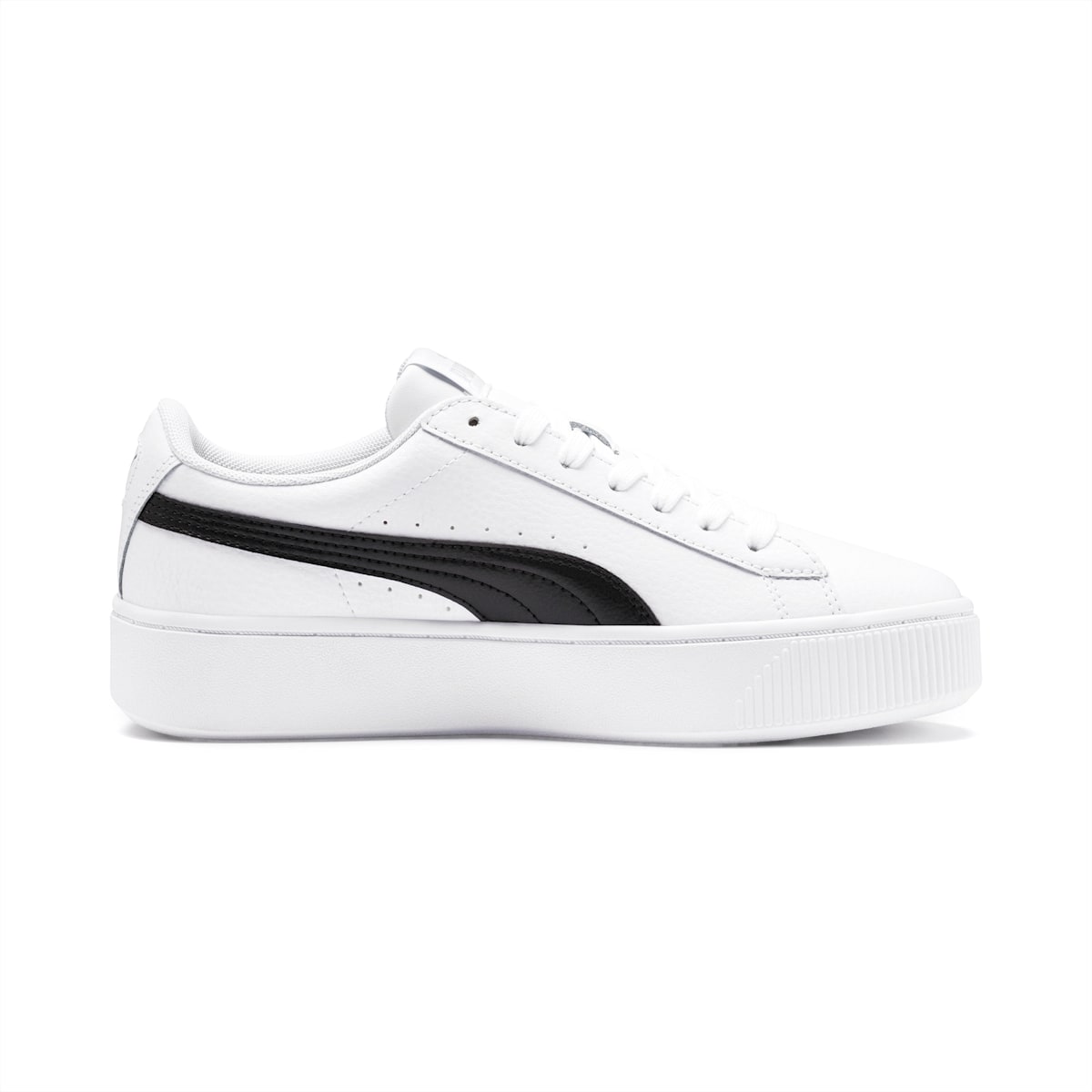 Dámské Tenisky Puma PUMA Vikky Stacked Bílé/Černé | PU0589-W56