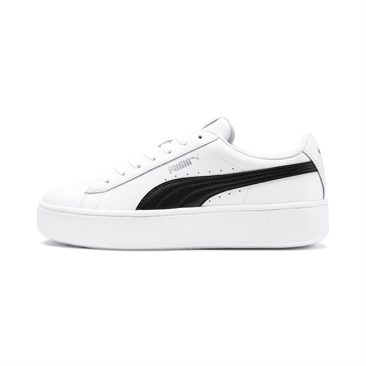 Dámské Tenisky Puma PUMA Vikky Stacked Bílé/Černé | PU0589-W56