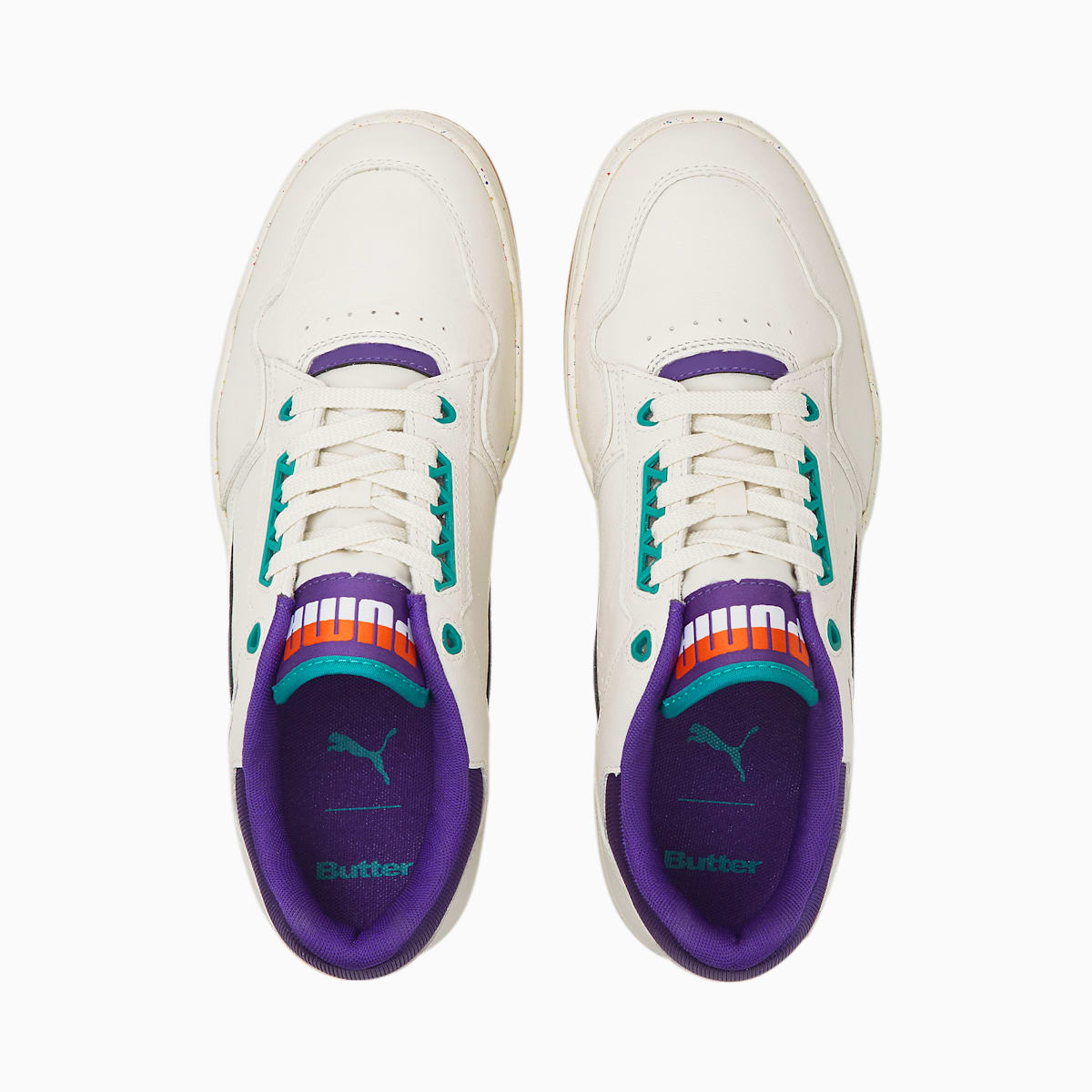 Dámské Tenisky Puma PUMA x BUTTER GOODS Slipstream Lo Bílé/Fialové | PU3608-D38