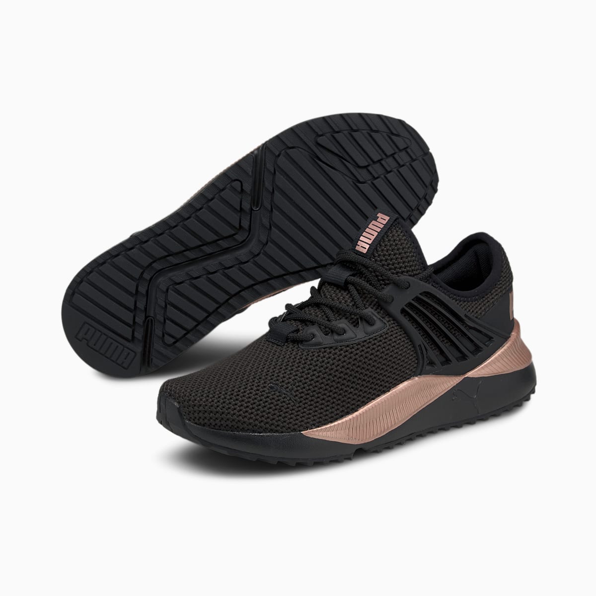 Dámské Tenisky Puma Pacer Future Lux Černé/Růžové Zlaté | PU8497-F42