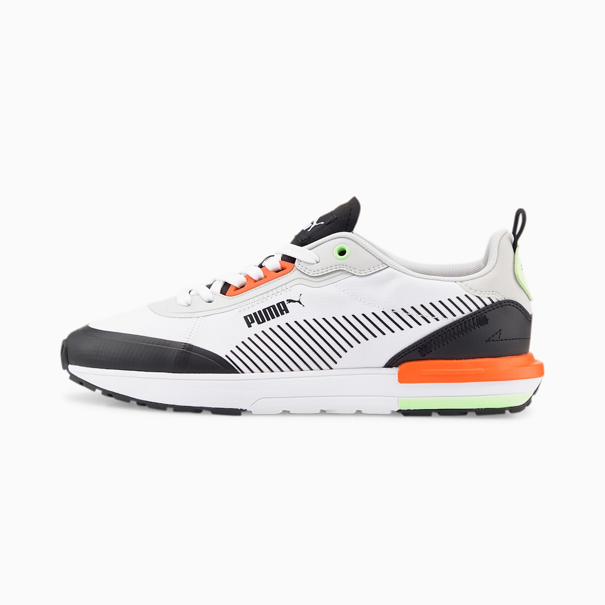 Dámské Tenisky Puma R22 Sport Bílé/Černé/Růžové | PU4359-J09