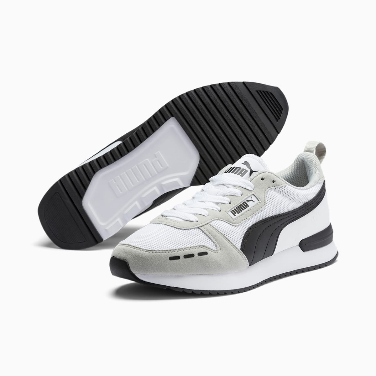 Dámské Tenisky Puma R78 Bílé/Šedé Fialové/Černé | PU4291-X91