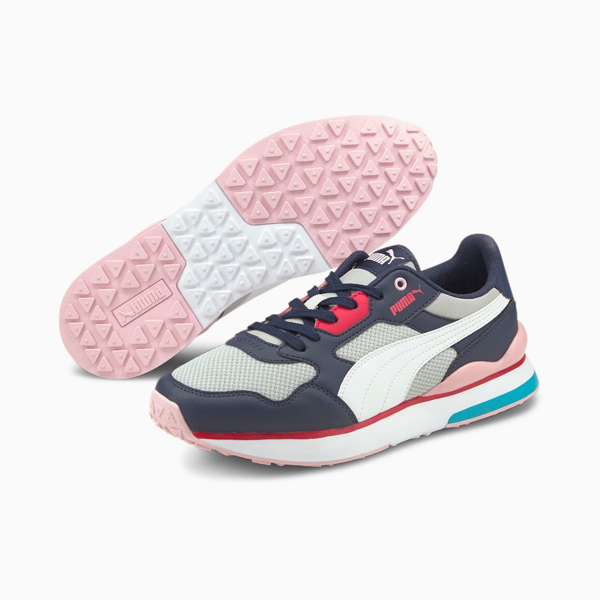 Dámské Tenisky Puma R78 FUTR Tmavě Blankyt/Bílé/Šedé Fialové | PU1824-F49