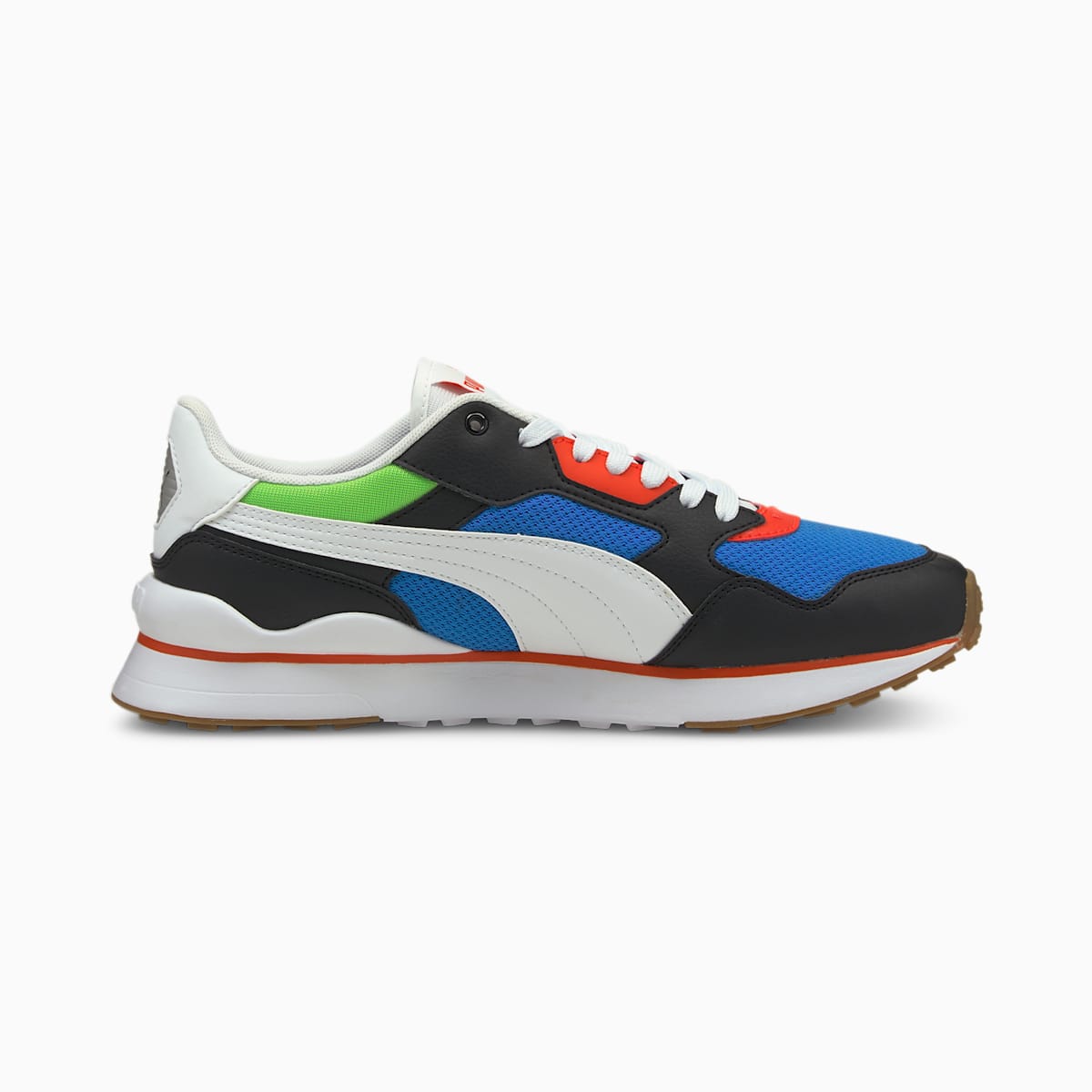 Dámské Tenisky Puma R78 FUTR Černé/Bílé/Blankyt | PU5287-D61