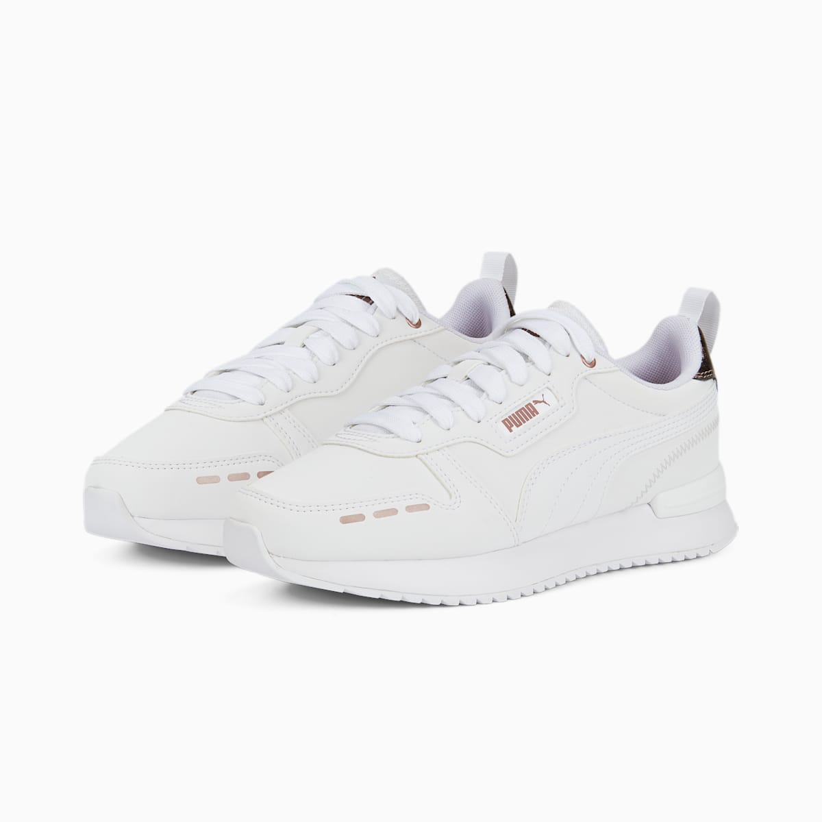 Dámské Tenisky Puma R78 Raw Metallics Bílé/Růžové Zlaté | PU0683-A28