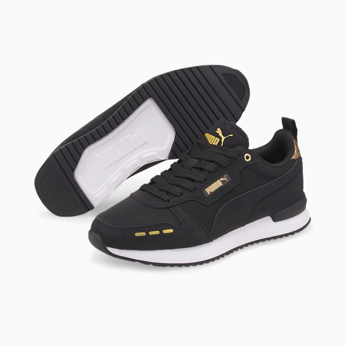 Dámské Tenisky Puma R78 Raw Metallics Černé | PU7896-E32