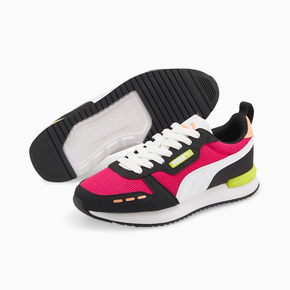 Dámské Tenisky Puma R78 Runner Fialové/Bílé/Černé/Růžové | PU3457-T78