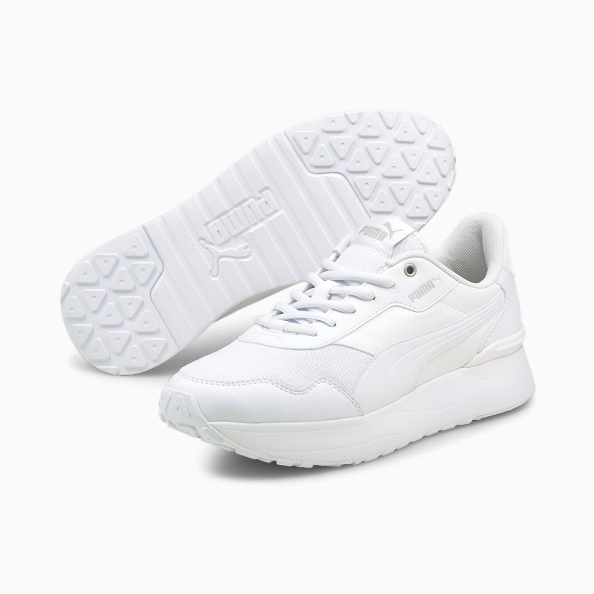 Dámské Tenisky Puma R78 Voyage Bílé/Šedé Fialové | PU3807-X60