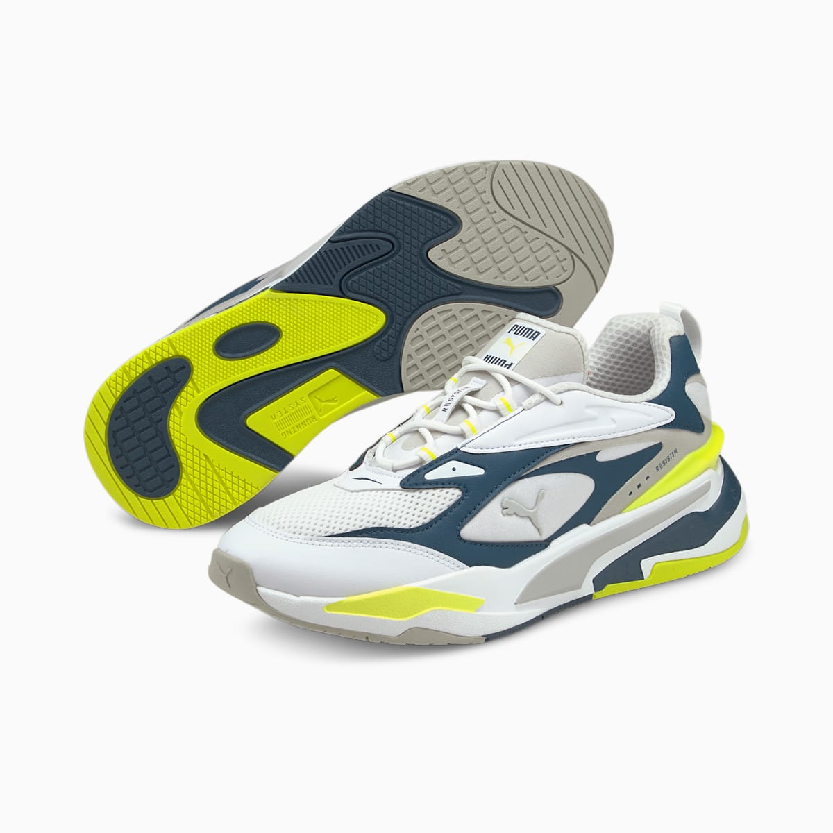 Dámské Tenisky Puma RS-Fast Bílé/Blankyt/Žluté | PU0476-X85