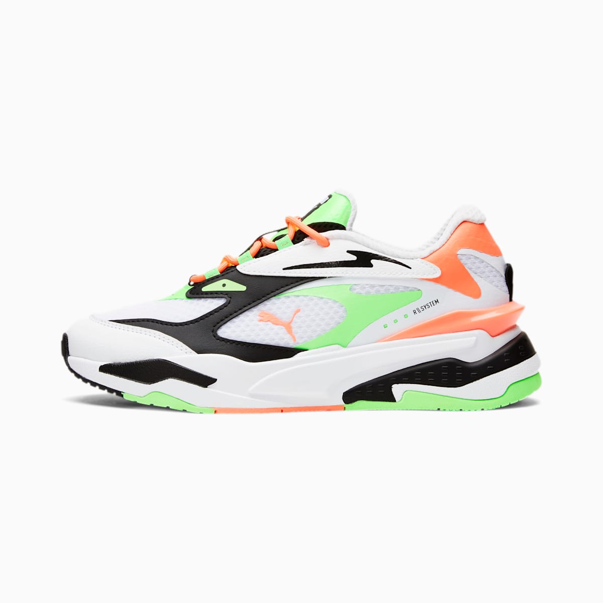 Dámské Tenisky Puma RS-Fast Elektro Bílé/Černé | PU8561-N70