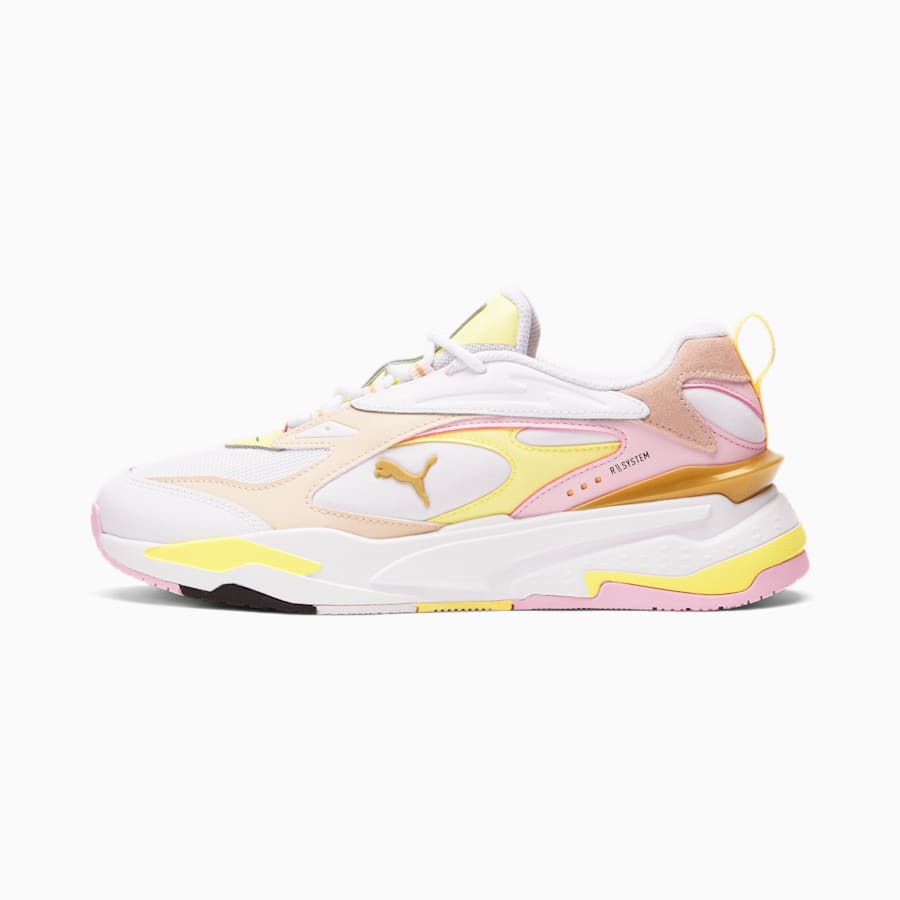 Dámské Tenisky Puma RS-Fast Mix Gold Bílé/Zlaté | PU6932-J60