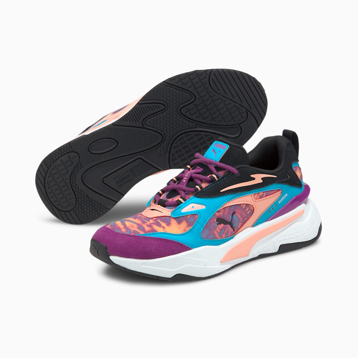 Dámské Tenisky Puma RS-Fast Tie Dye Blankyt/Černé | PU6459-B06