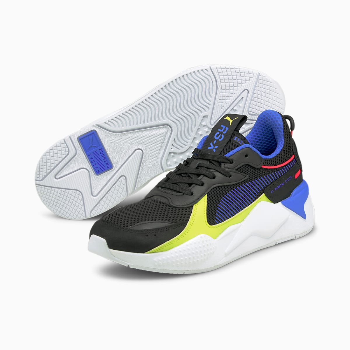 Dámské Tenisky Puma RS-X Toys Černé/Blankyt/Žluté | PU8340-M81