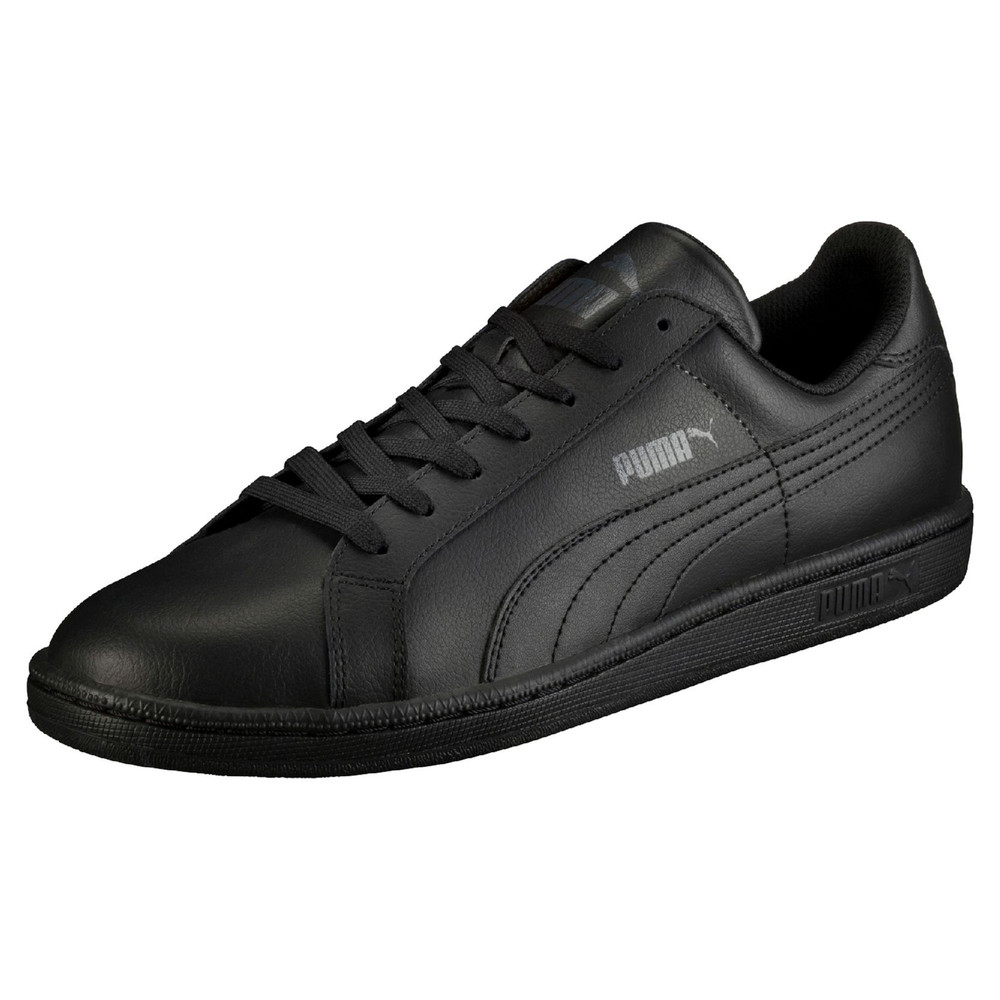 Dámské Tenisky Puma Smash Leather Černé/Tmavě Šedé | PU8649-C54