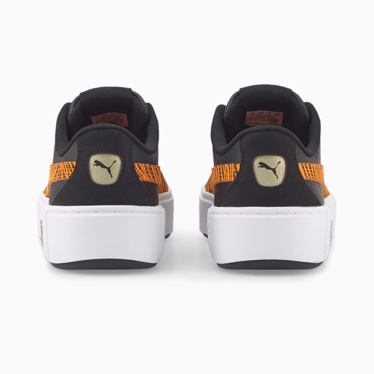 Dámské Tenisky Puma Smash Platform v2 Tiger Černé/Oranžové | PU2380-J65