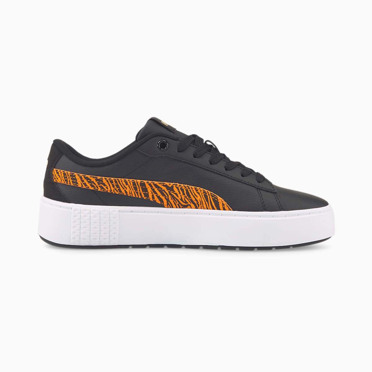 Dámské Tenisky Puma Smash Platform v2 Tiger Černé/Oranžové | PU2380-J65