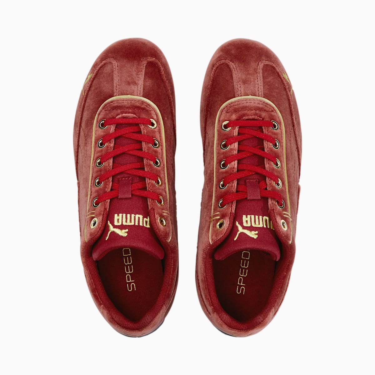 Dámské Tenisky Puma Speedcat Velvet Červené/Zlaté | PU2891-K14