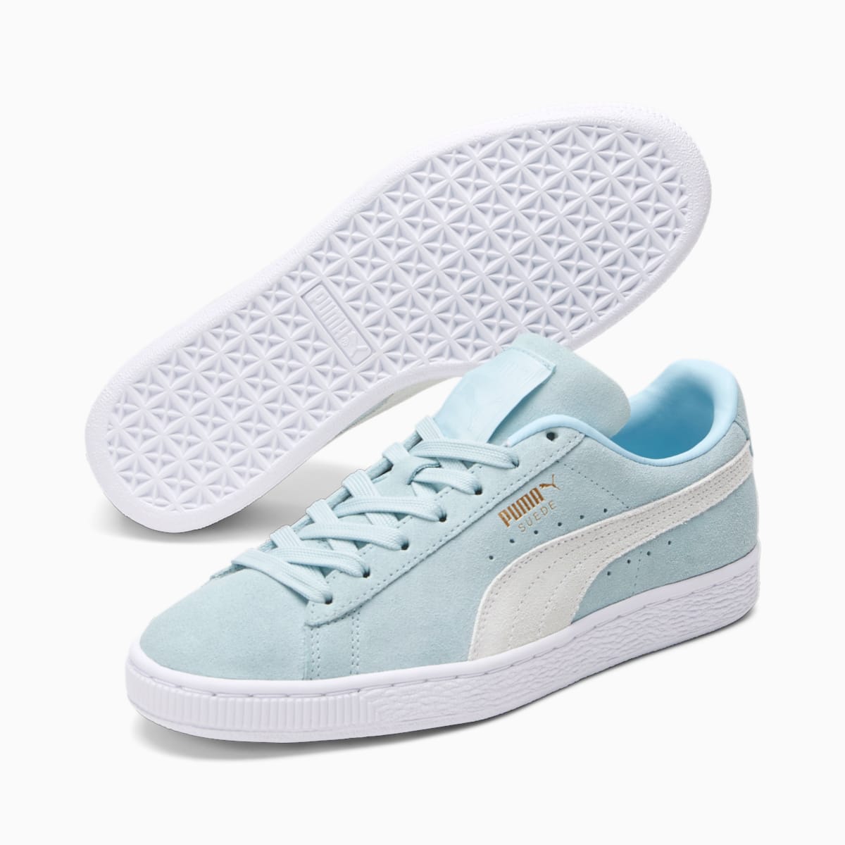 Dámské Tenisky Puma Suede Classic XXI Blankyt/Bílé/Zlaté | PU2459-T67