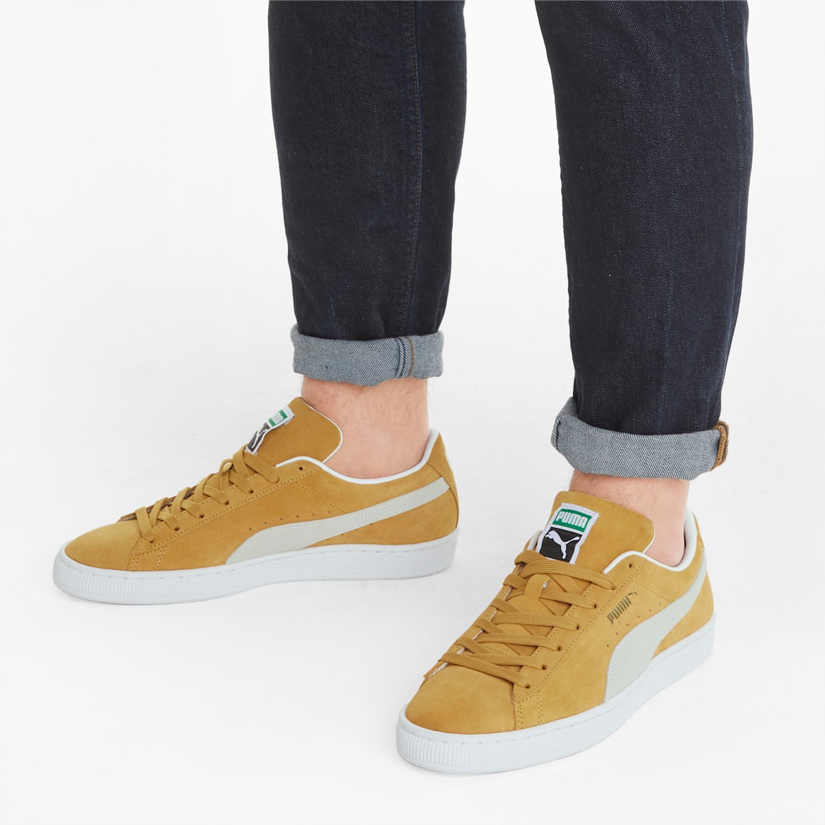 Dámské Tenisky Puma Suede Classic XXI Oranžové Hořčice/Bílé | PU1908-L76