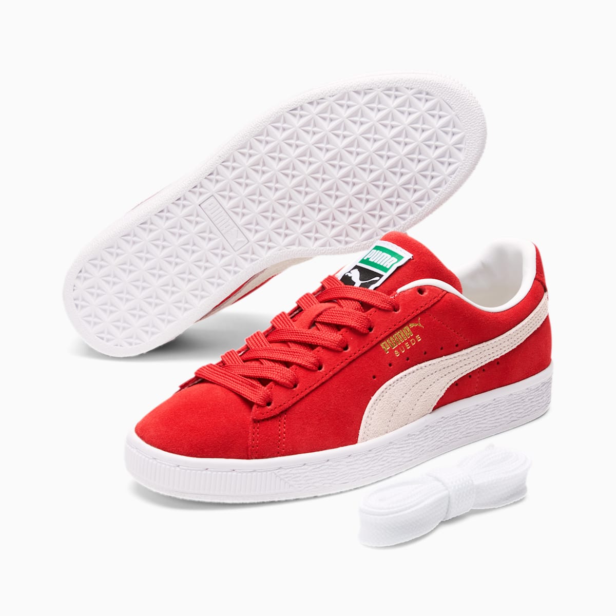 Dámské Tenisky Puma Suede Classic XXI Červené/Bílé | PU0943-N23