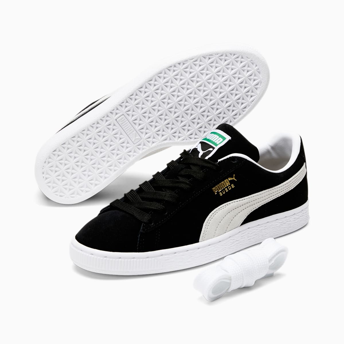 Dámské Tenisky Puma Suede Classic XXI Černé/Bílé | PU2705-Q37