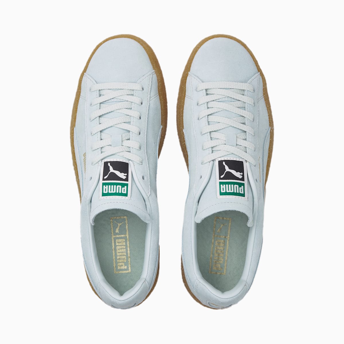 Dámské Tenisky Puma Suede Crepe Blankyt/Hnědé | PU1892-G72