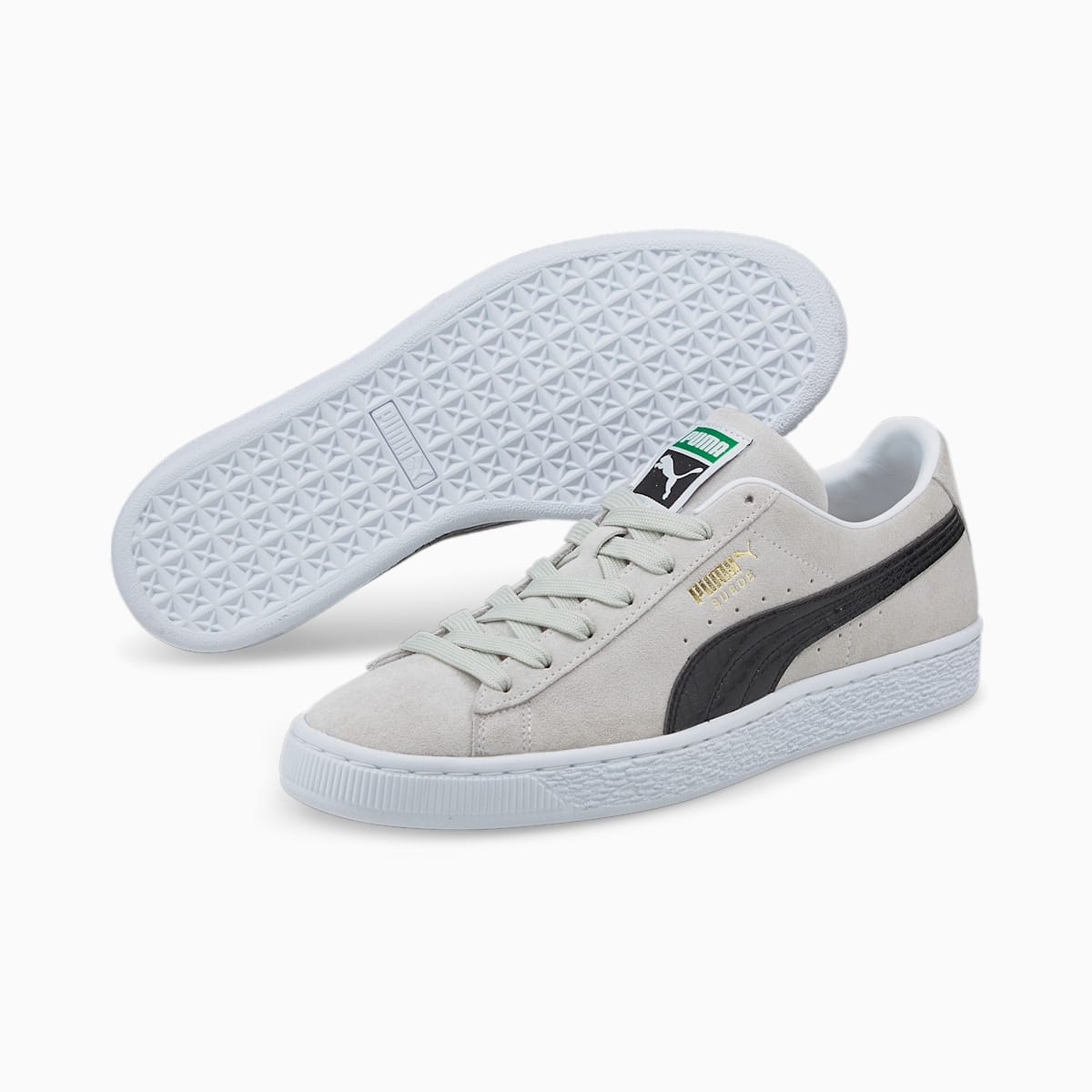 Dámské Tenisky Puma Suede Croc Bílé/Černé | PU1524-K73