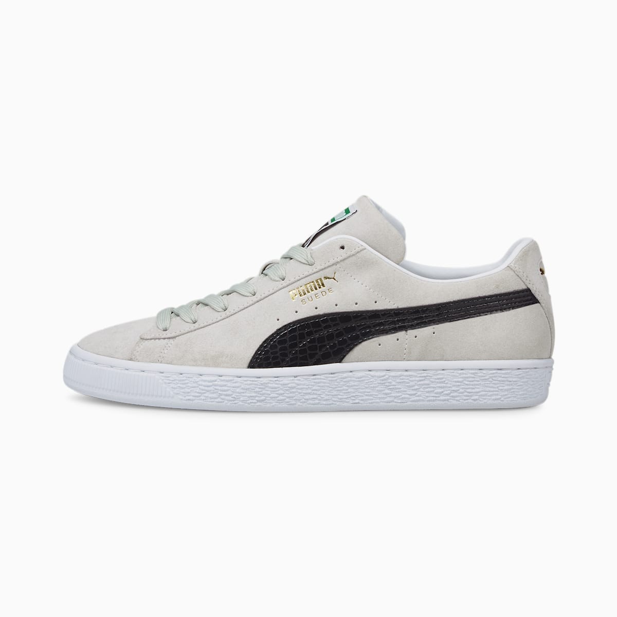 Dámské Tenisky Puma Suede Croc Bílé/Černé | PU1524-K73