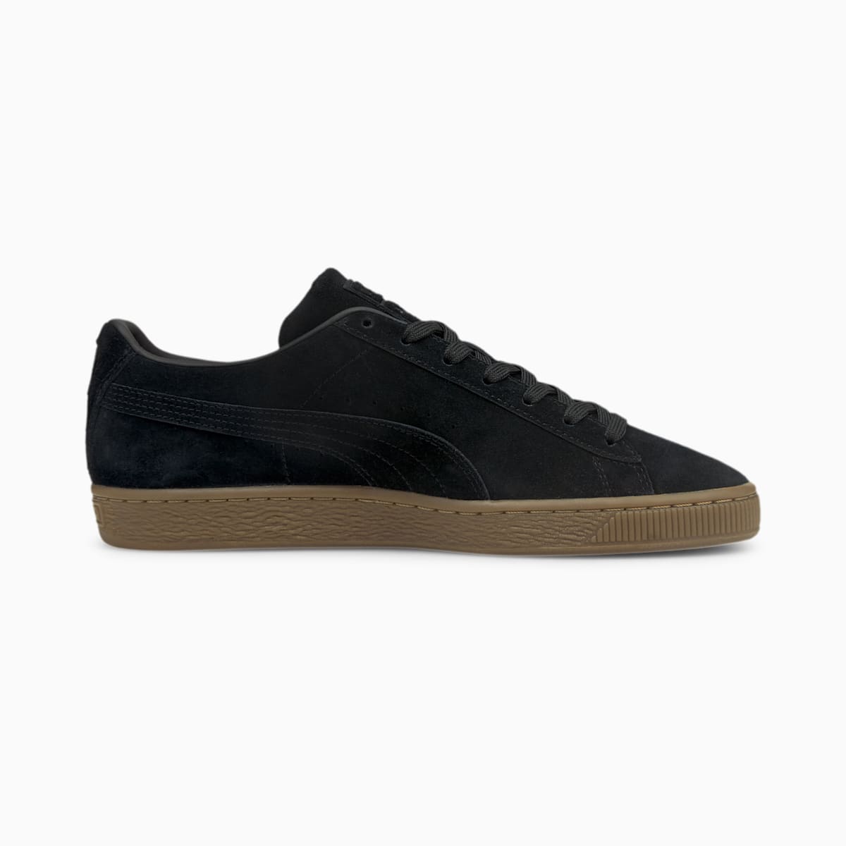 Dámské Tenisky Puma Suede Gum Černé | PU7649-E48